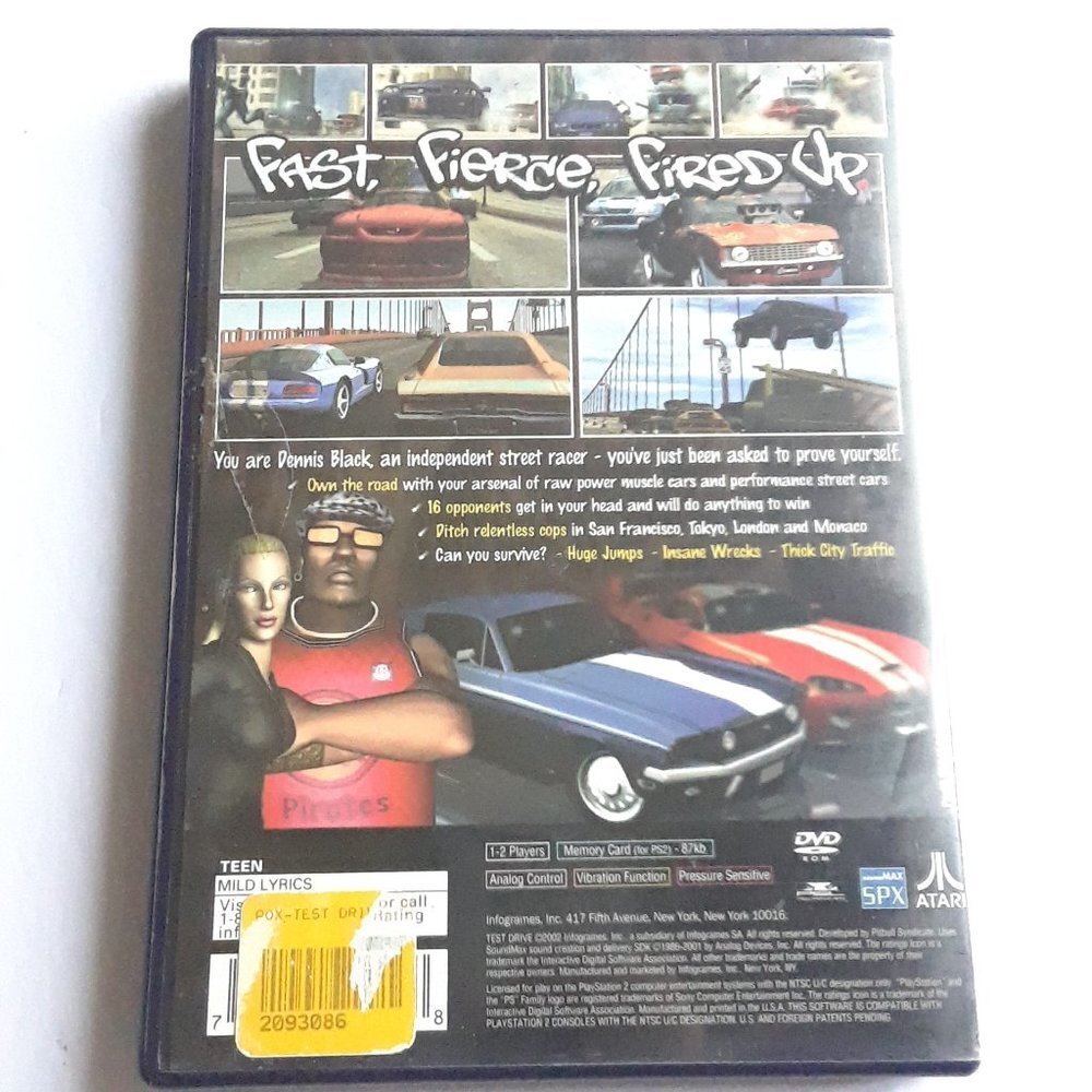 Test Drive - Playstation 2 Game PS2 Racing - Picture 3 of 3
